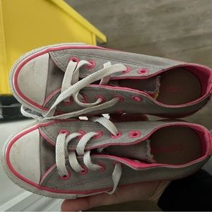 Girls Converse All Star Low Tops